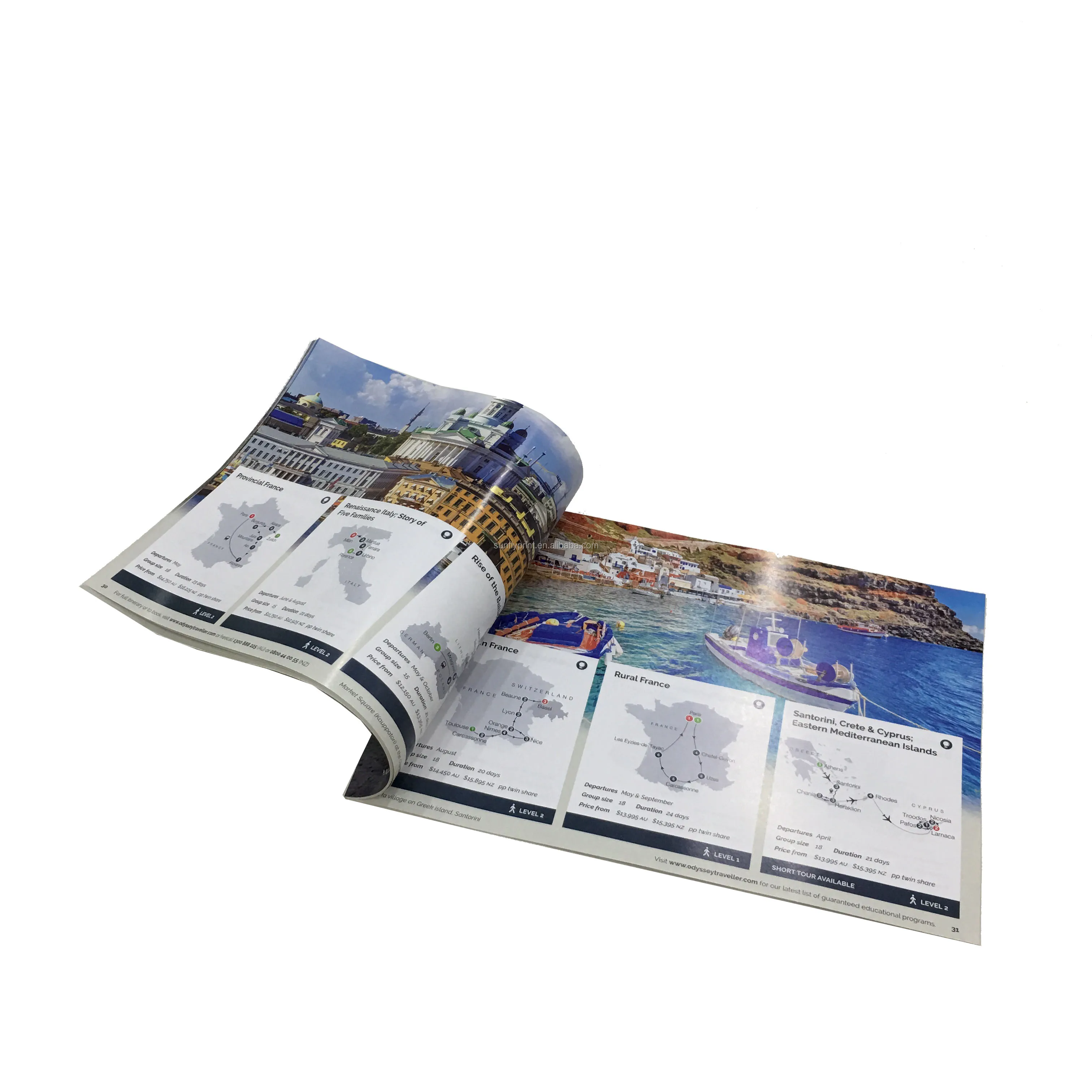 
Custom Print Full Color Magazine Printer Magazine Printing House 