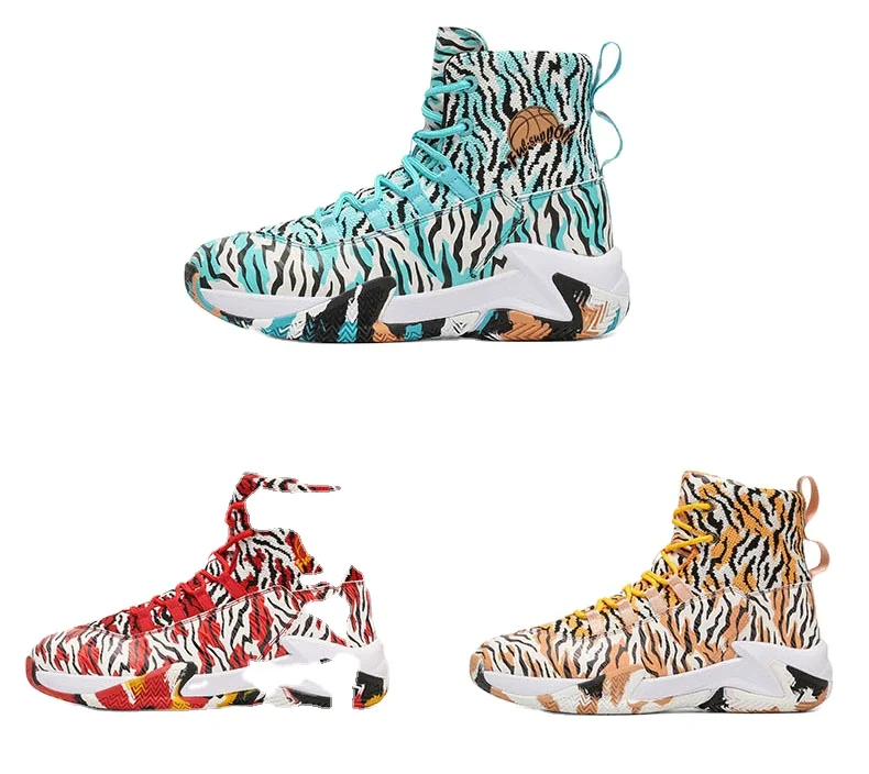 

High quality Sports Shoes with support ankle non Slip basketball shoes