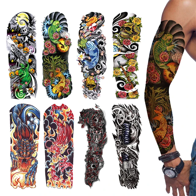 Realistic Sticker New Arrivals Long Lasting Water Transfer Men Women Tattoo Sticker Custom Temporary Tattoo CMYK Printing Tattoo
