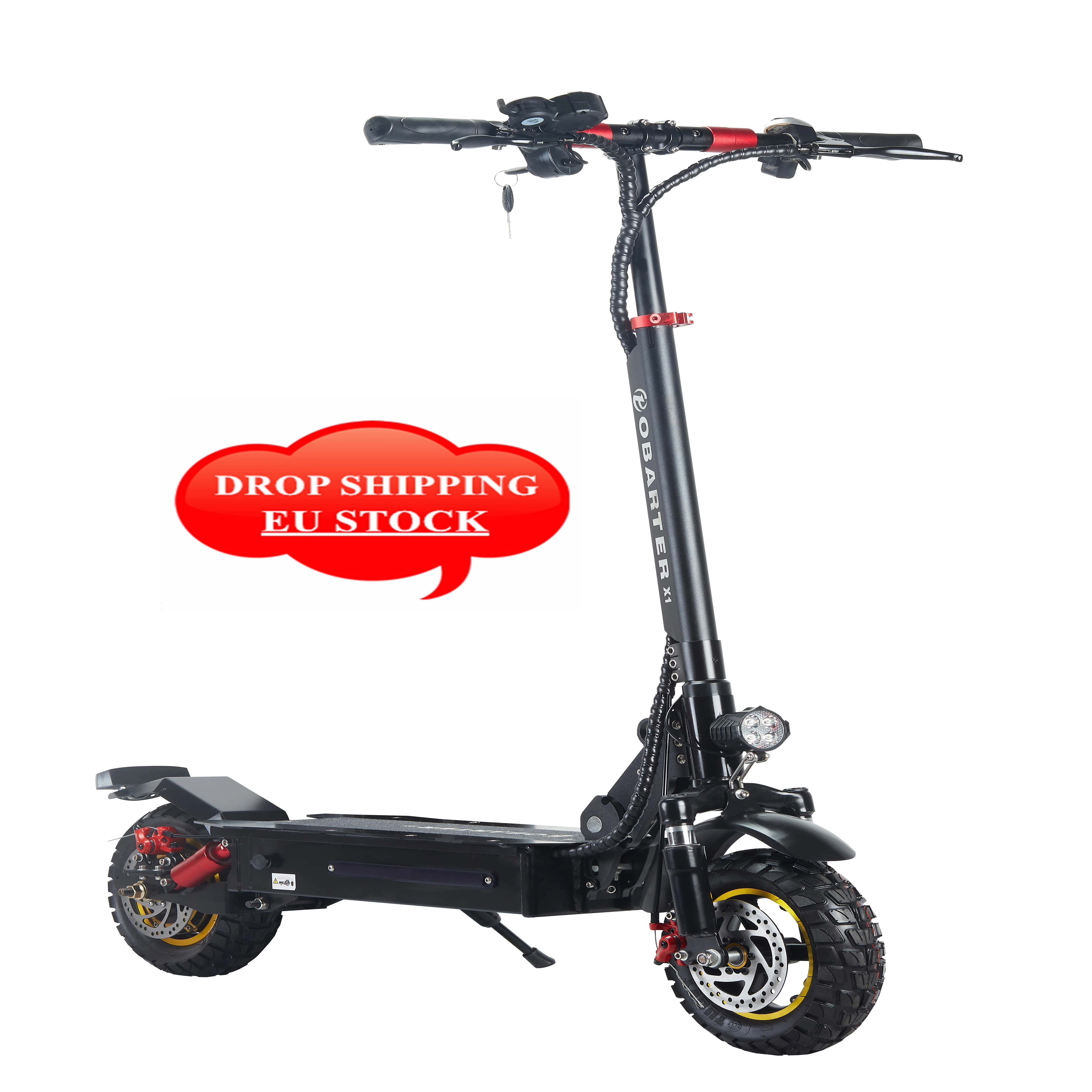 

China Cheap Kick Scooters 10 inch 500w fold e scooter 1000w Two Wheels Off Road electric bike 1000w scooter for adult
