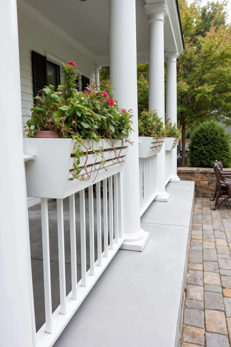 Urban Roots Stackable Rail Planter
