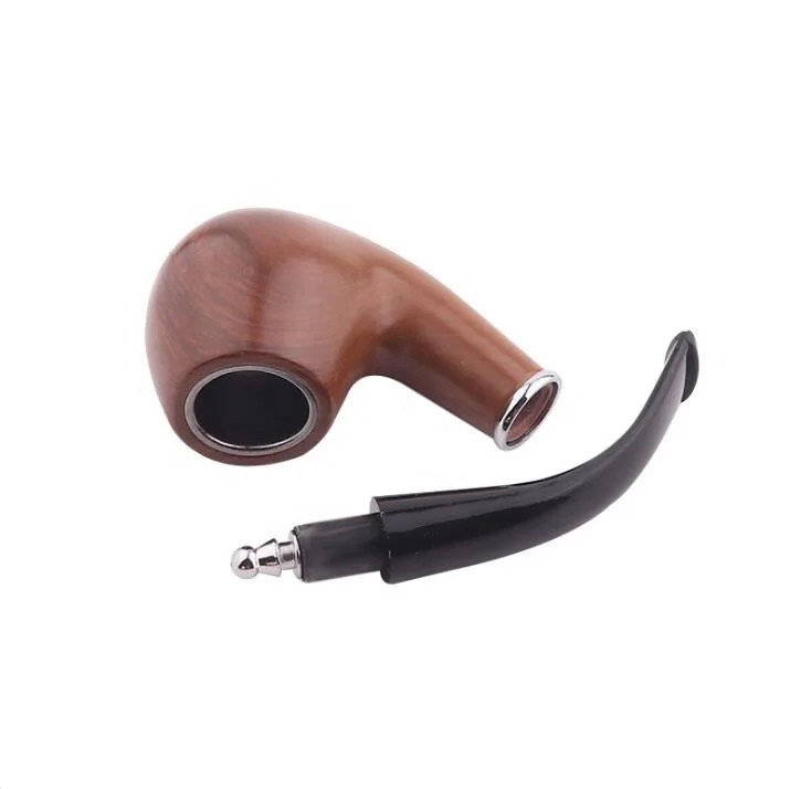 

Vintage Smoke Pipe Smoking Accessories Tobacco Resin Pipe, As pic show