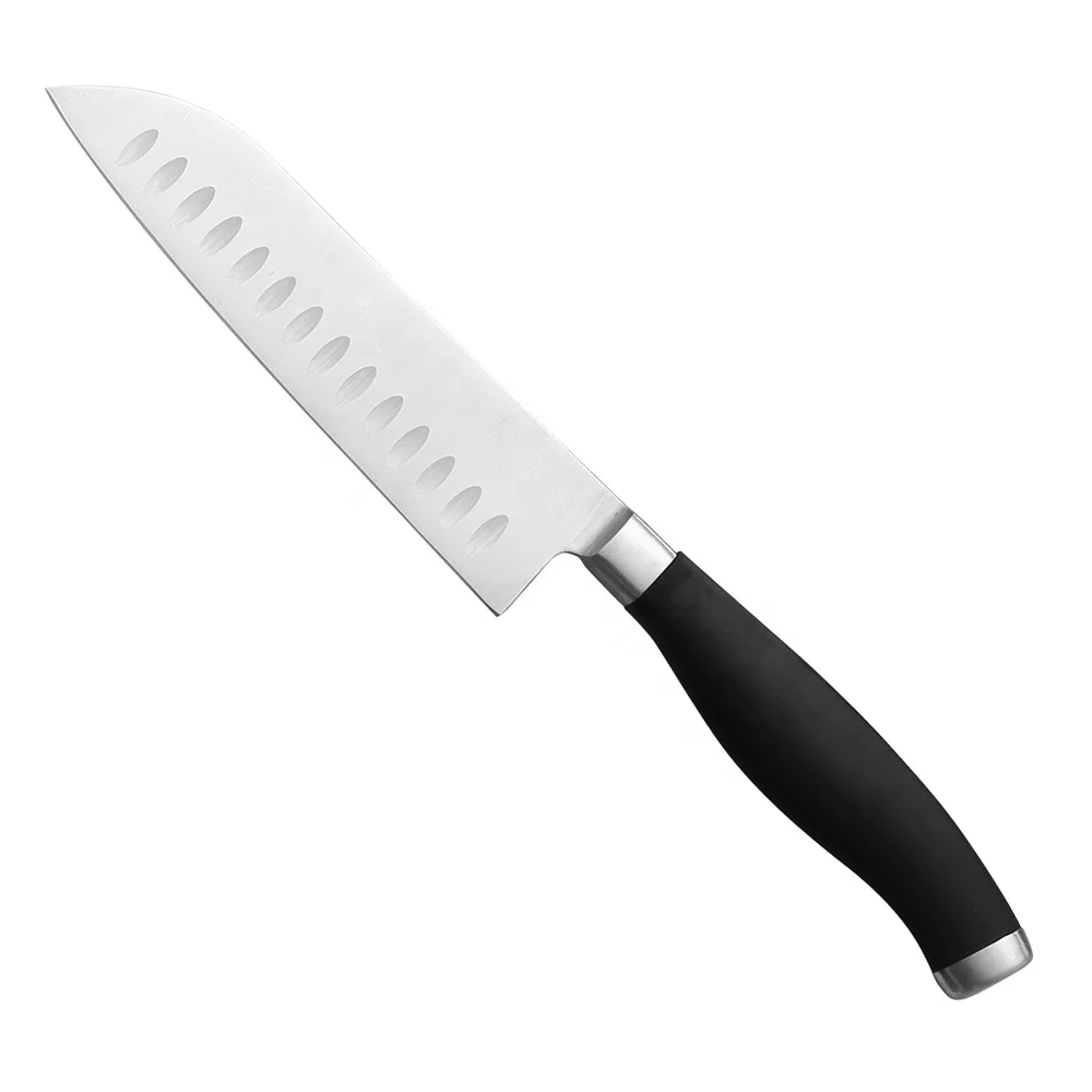 

Professional manufacturer  custom japanese santoku knives, Black