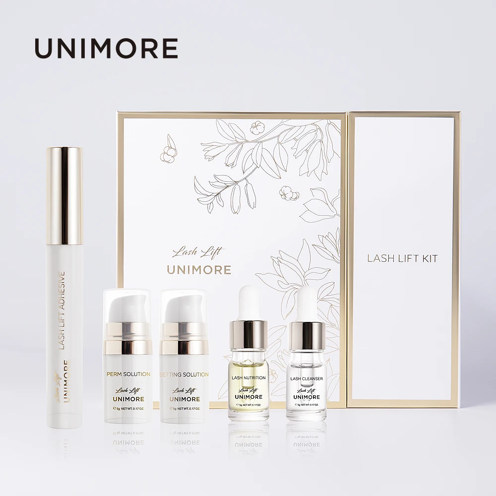 

Unimore lash lift kit premium Fast Lash Lift Lotion Lift Perm Sachet Eyelash Perm Curl Brow Tool Eyelash Perming