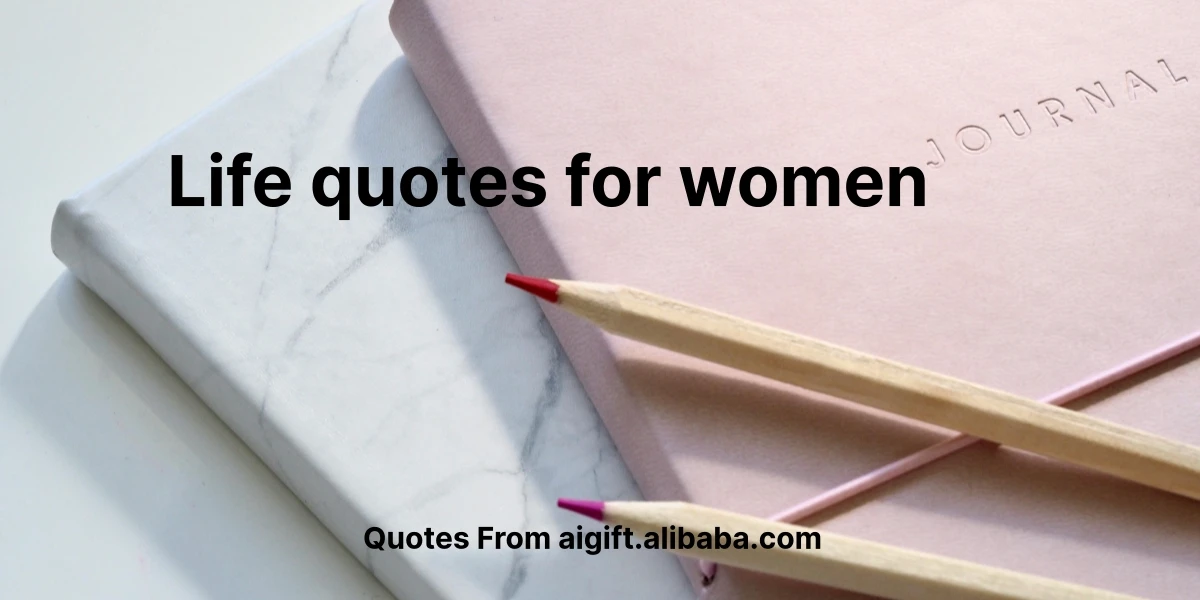 life quotes for women