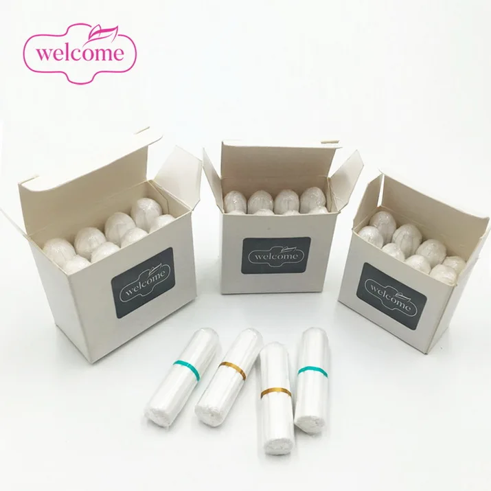 

Private Label GOTS Certified Organic Cotton Tampon Comfort Silk Touch Feminine Hygiene Tampons Organic Cotton Digital