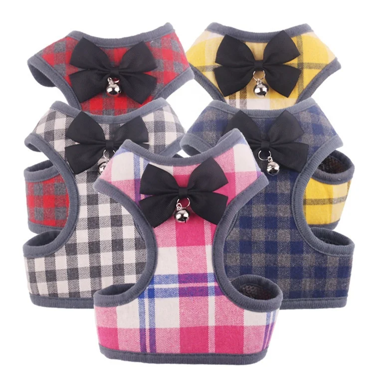 

Promotional Hot Selling Custom Stops Pulling Leather Pet Cat Dog Harness Neoprene Set, As picture