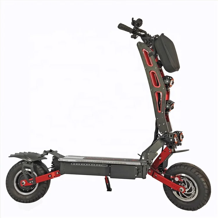 

TVICTOR ST13 high quality 8000W 60V Big battery electric scooters with pedal lights, Red