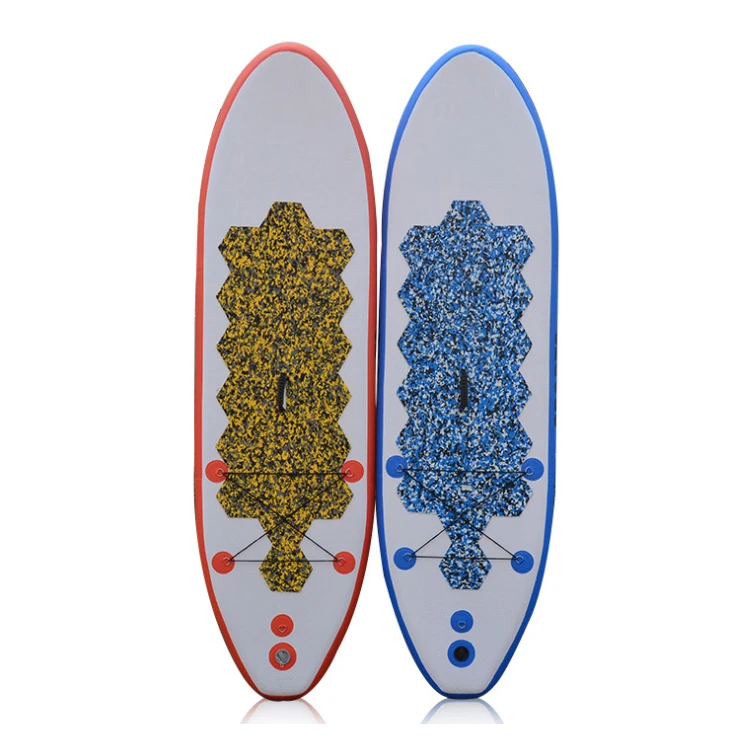 

FunFishing The new hot selling inflatable racing drip stitch racing Sup 14` paddle board surfboard, Customized