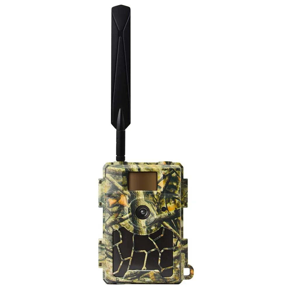 

New 24MP 4G Cloud LTE Cellular Widlife Scout Trail Camera Photo Trap with APP Control 940nm Invisiable LEDs Waterproof IP66