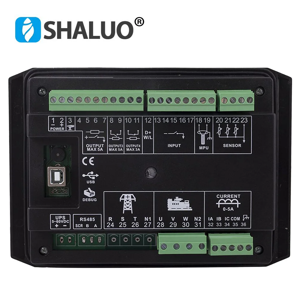 
DC40D DC42D DC40DR DC42DR MK3 Diesel Generator set Controller Module Genset Parameters Monitoring 