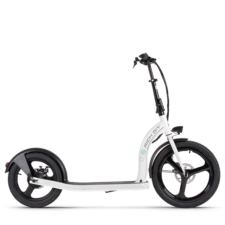 

EU Warehouse direct delivery folding scooter electric mini e bike scooter folding electric, White