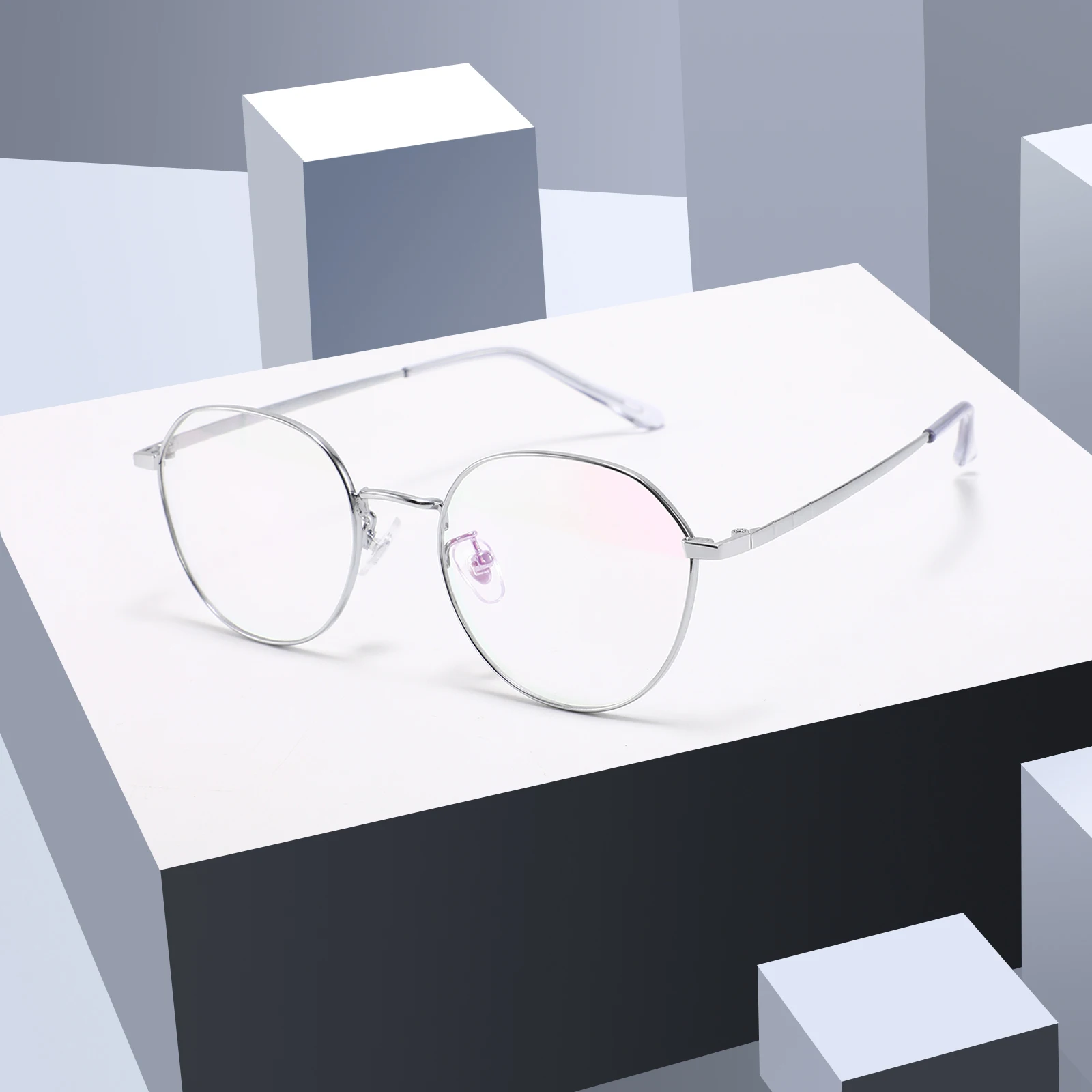 

Round Circle Clear Lens Women Designer eyeglass optical frame