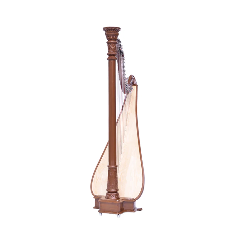 

full string harp 40-string Harp made in China, Golden