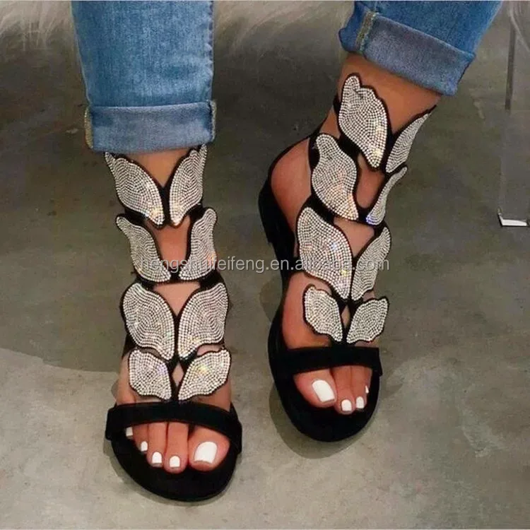 

Newly designed outdoor beach ladies diamond sandals and slippers ladies summer platform slippers, Customized color