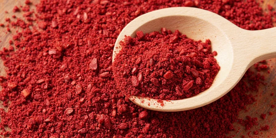 Sumac and lemon side by side