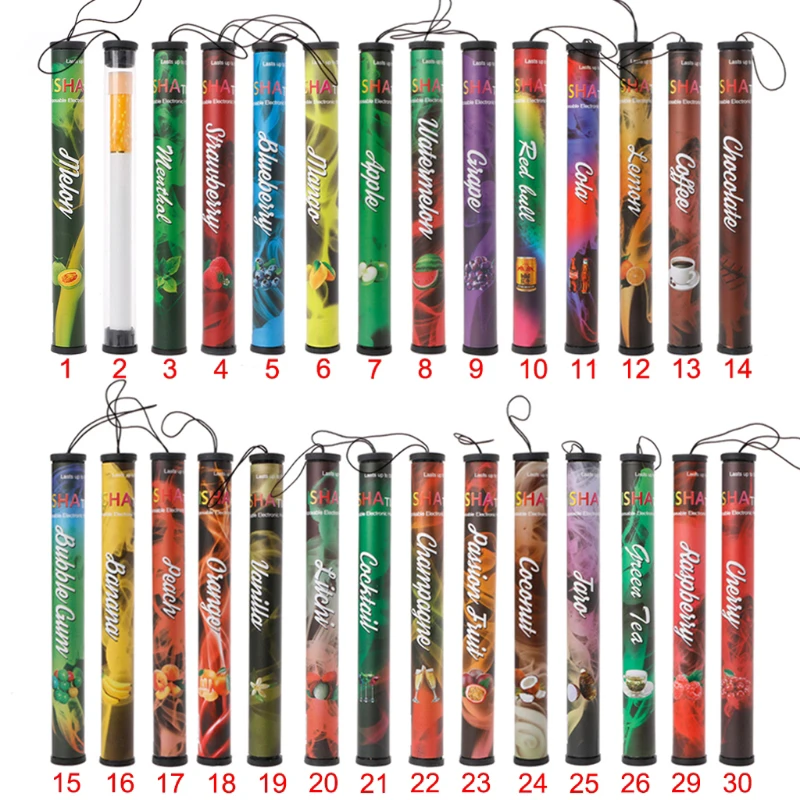 

Free Shipping Fruits Flavor 500 Puffs Disposable Vapor Hookah Electronic Shisha Stick Pen Electronic Cigarettes High quality