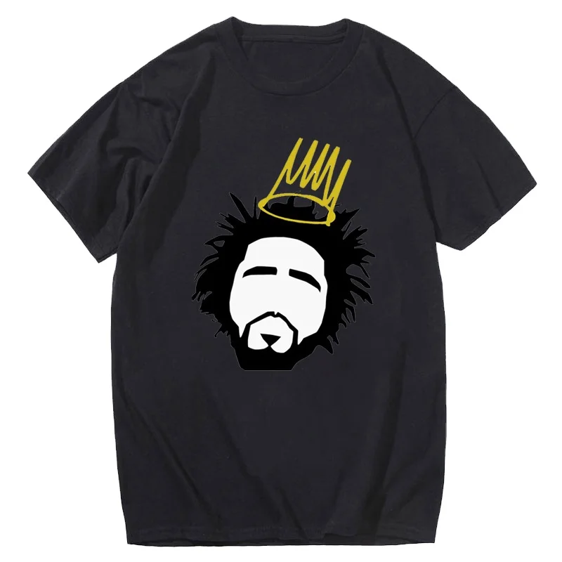 

Graphic Tee Man T-Shirt Hip Hop Apparel T-Shirt Oversized J. Cole Printing Mens T-Shirts, Shown