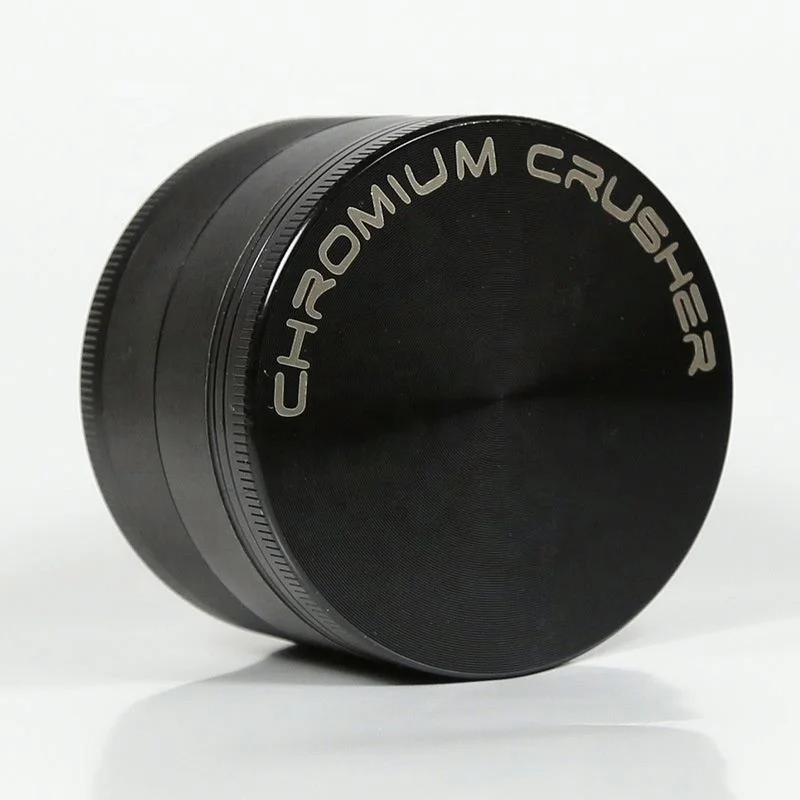 

Diameter  Letter Pattern Zinc Alloy Four-layer Herb Grinder Tobacco Grinder, Picture