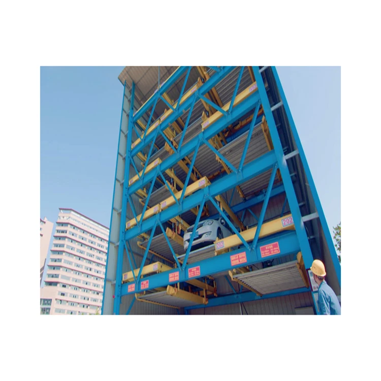 
High intelligence vertical lifting tower stereo garage mechanical car parking system 
