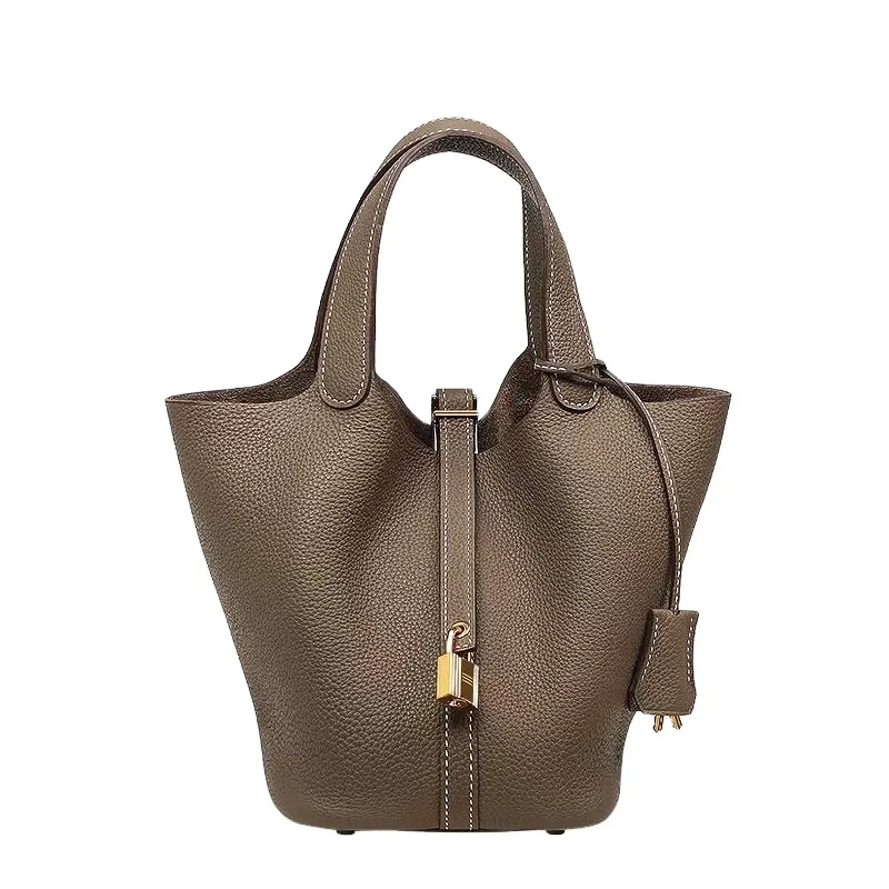 

Wholesale 2021 new collection bucket handbag women luxury fashion bag with scarves, Customizable