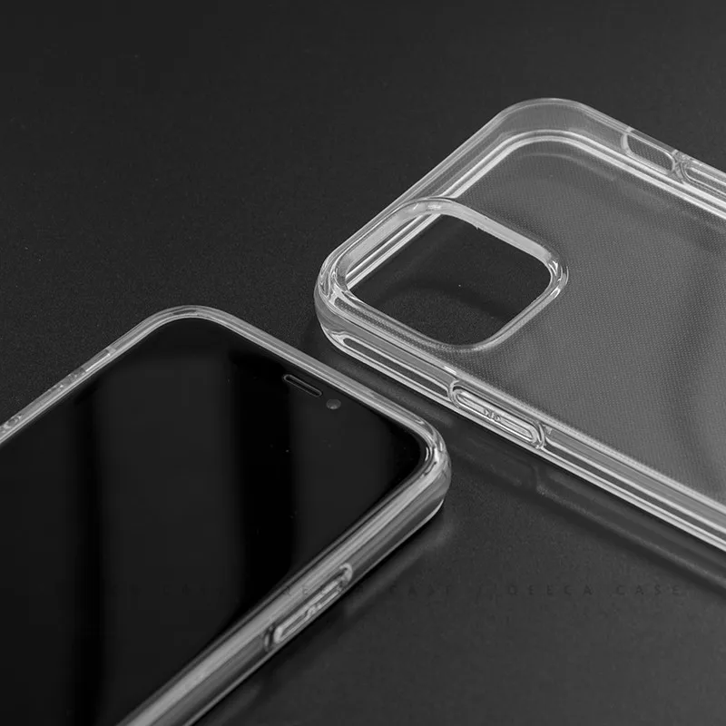 

Phone Case Clear Strong High Quality Transparent TPU Case for iPhone SE 2020 11 12 Pro Max Slim Clear Rubber Case