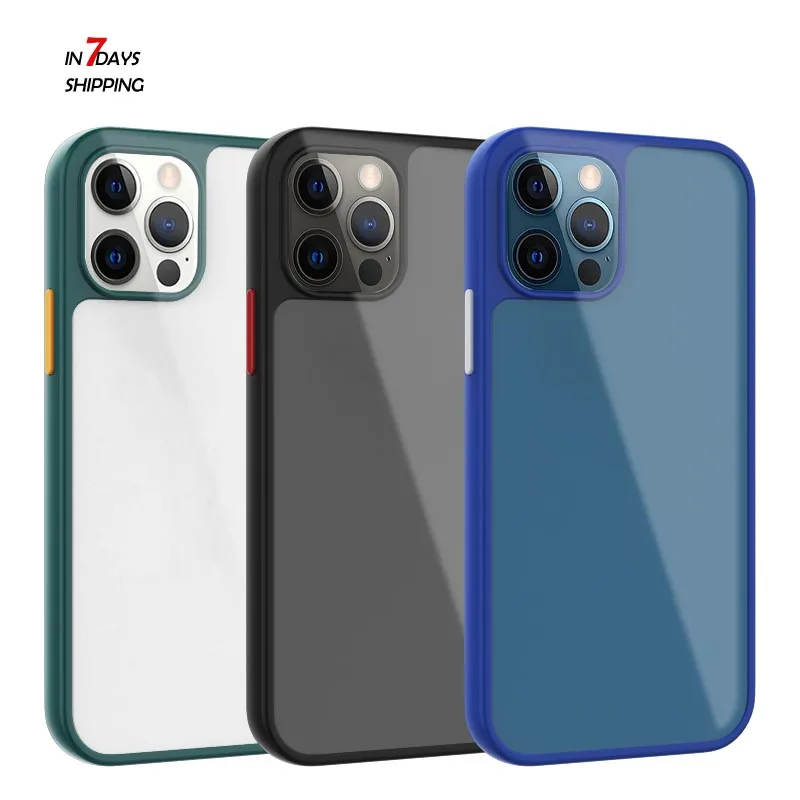 

KeephoneTrending High quality sublimation clear phone case for iphone 12, Blue green blank