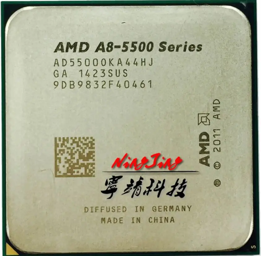 

AMD A8 5500 A8 5500K A8 5500B AD5500OKA44HJ/AD550BOKA44HJ Trinity socket FM2 3.2GHz 65W quad core CPU