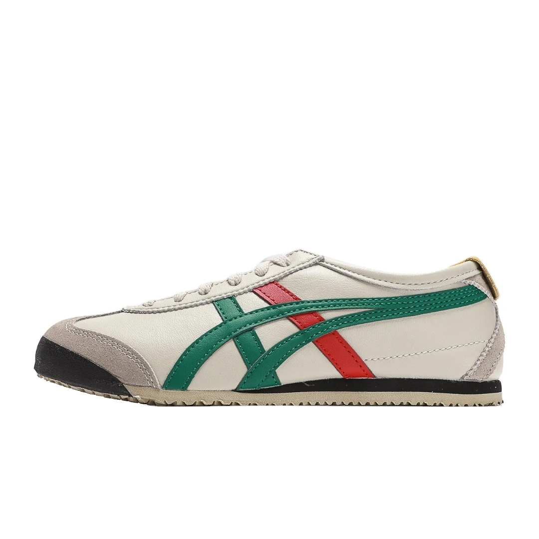 

Asics Onitsuka Tiger Mexico 66 Deluxe White And Green 1181A012-105 Casual Shoes Comfortable Sports Running Shoes Trainers
