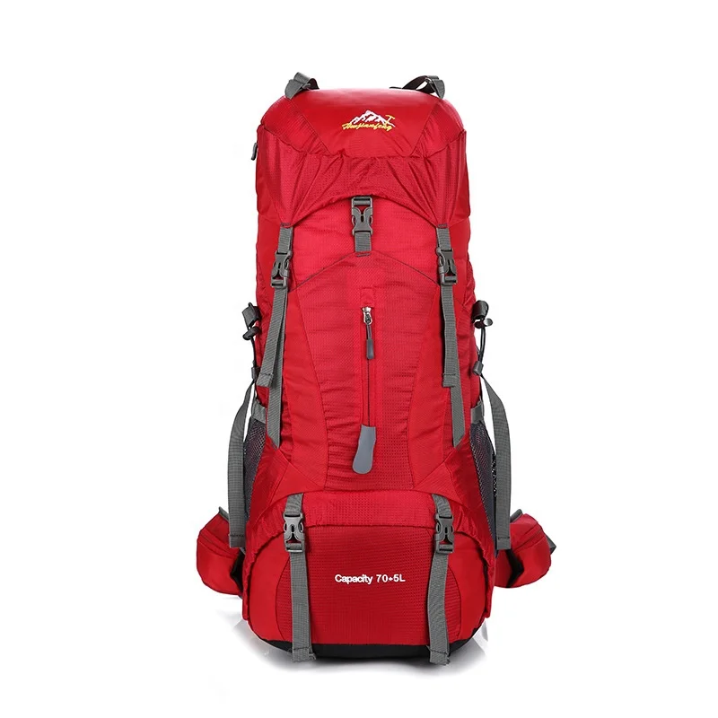 

Wholesale 80L trekking water-proof polyester 600d nylon backpack hiking backpacks, Customized