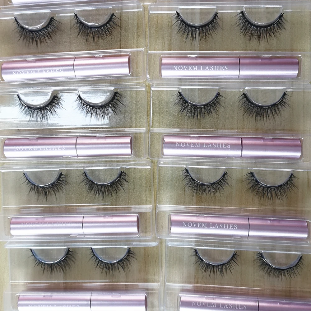 

cheap magnetic eyelash vendor customized boxes eye lashes lashbox packaging 6d faux mink eyelashes lashese with case