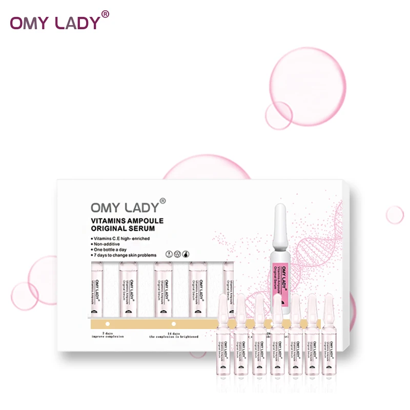 

Organic cosmetics private label natural face lift repairing serum ampoule for microneedling