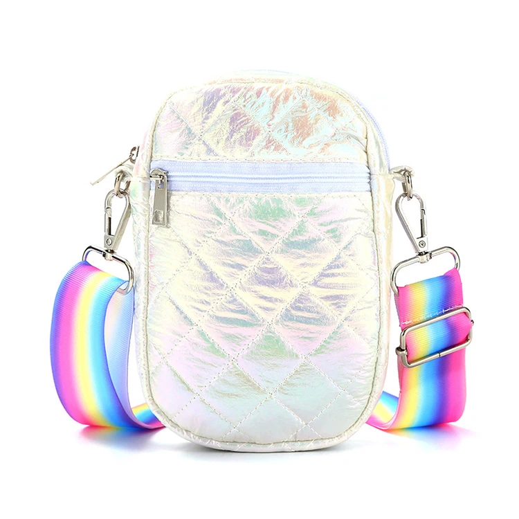 

Laser Kids Sling Messenger Shoulder Bag for Travel, Customized color