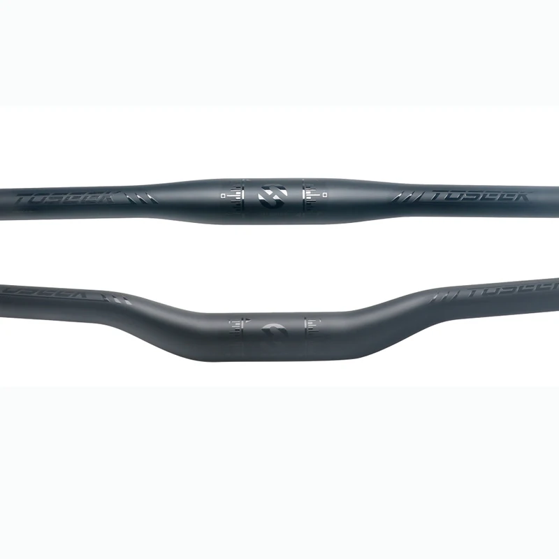 

22.2mm to 31.8mm Bicycle Handlebar Black Matte Mountain Cycle Handel Bar Bikes Rise 18MM Carbon Mtb Handlebar