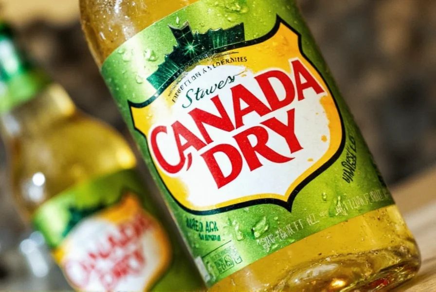 Canada Dry Produktetikett mit Zutatenliste vor der Klage