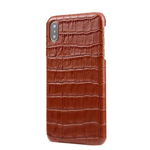 

The new model can be customized for iPhone12 high quality cowhide crocodile leather phone protection case, Multicolor