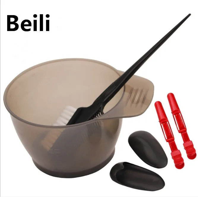 

Hair Dye Colouring Brush Comb Color Mixing Bowl Hairdressing Styling Kit Salon Tint Hairdressing Tools, Customized color