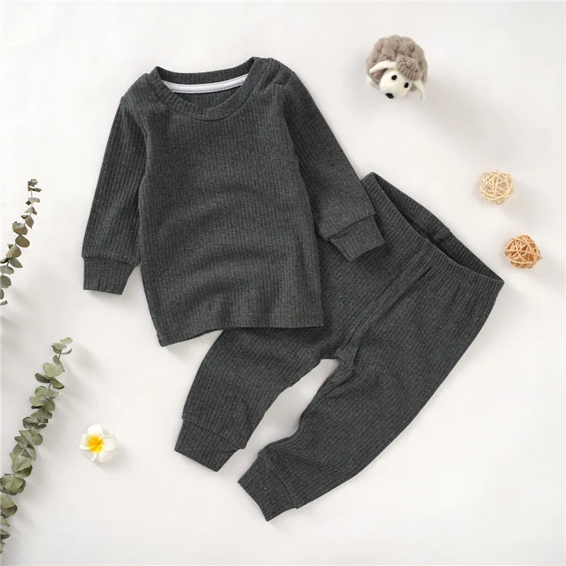 

In-stock online order Baby Clothes Cotton Autumn Winter Long Sleeve Pajamas Sets