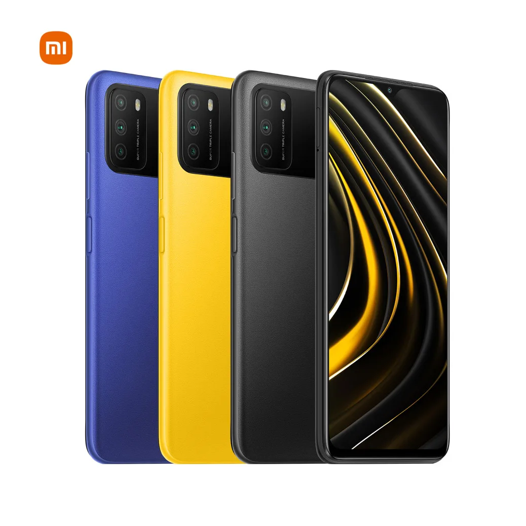 

Hot Sale POCO M3 Smartphone Xiaomi Global Version 6000mAh Battery Camera Android 10.0 Smartphone