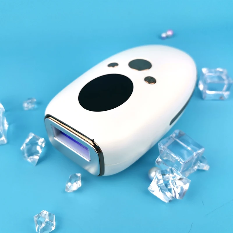 

Meizons At Home Use IPL Ice Cooling Machine Laser Handset Permanently Hair Removal ipl Ice Cool Home Device, Green and white