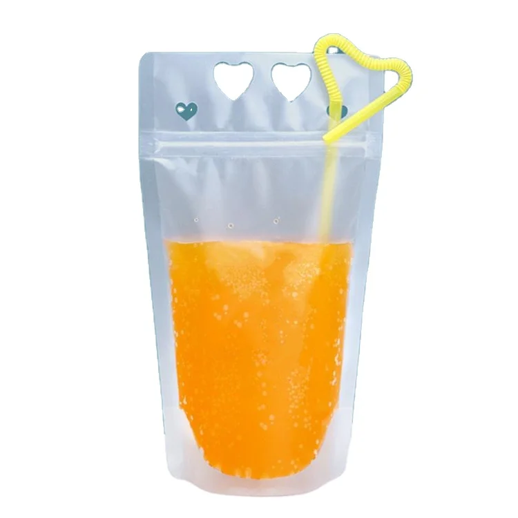 

Good Quality 700Ml Food Storage Bag Plastic Drink Pouch, Transparent translucent