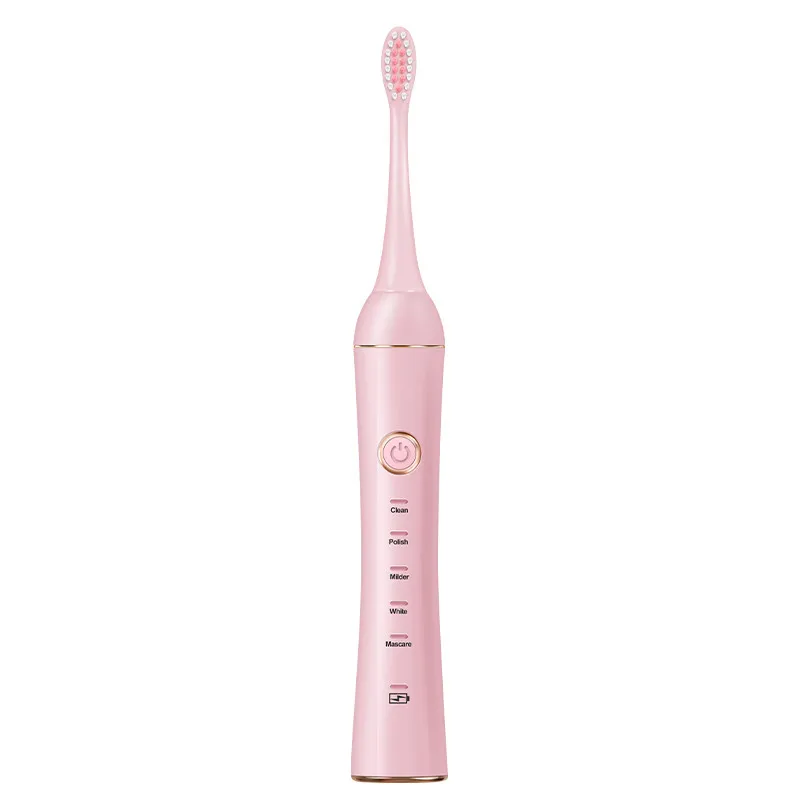 

DP50 Portable Sonic Vibration Electric Ultrasonic Toothbrush Smart,Powerful Toothbrush Electric Travel, White/pink/black