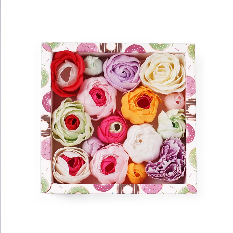 

Trending Hot Products Valentine Gifts Flower Soap Roses Petal Soap Flowers Gift Box, Customized color