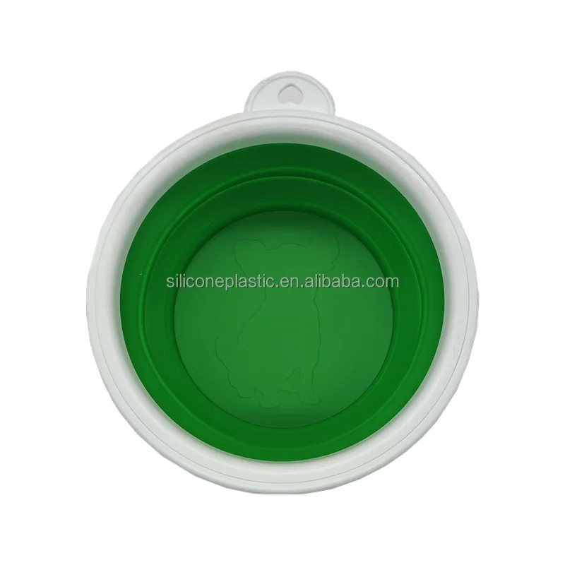 

2021 China factory supplier silicone pet round bowl, Customized color