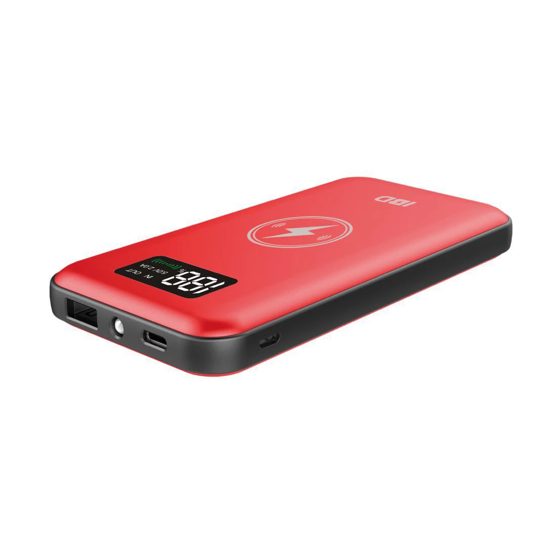 2020 Newest 10000mah Wireless Banks Power Portable Digital Powerbanks