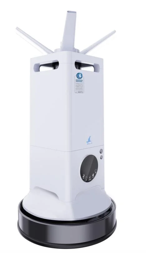 
Public Fully Automatic Wheeled Spray Disinfection Robot Indoor Disinfection machine Robot 