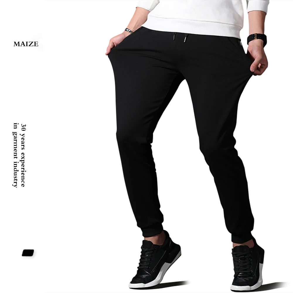 

Fitness Sweatpants Slim Fit Jogger Pants OEM Wholesale Custom Logo Mens Drawstring Breathable Anti-static Lightweight Windproof, Gray/black/dark gray/dark blue