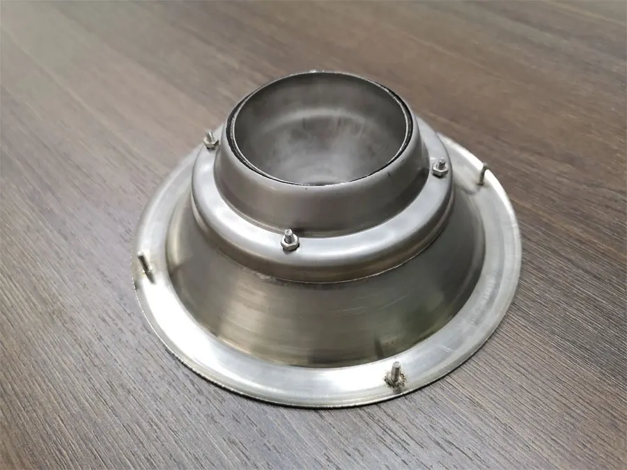 Hot Air Blowing Nozzle,30mm Adjustable Cleanroom Stainless Steel Air