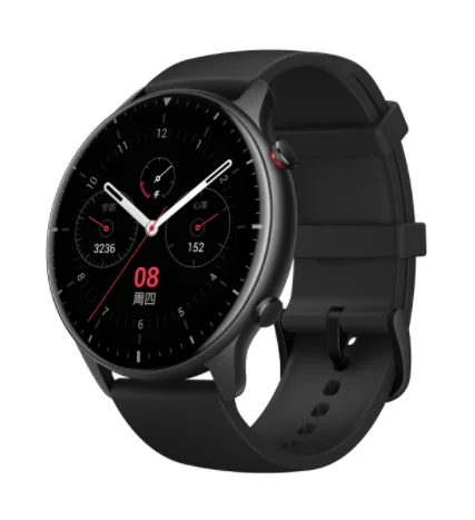 

2021 Hot Selling Smartwatch for Amazfit GTR 2 Blood oxygen 14 days Battery Life 1.39 AMOLED Display Music 5ATM Sleep Monitoring, Black,silver