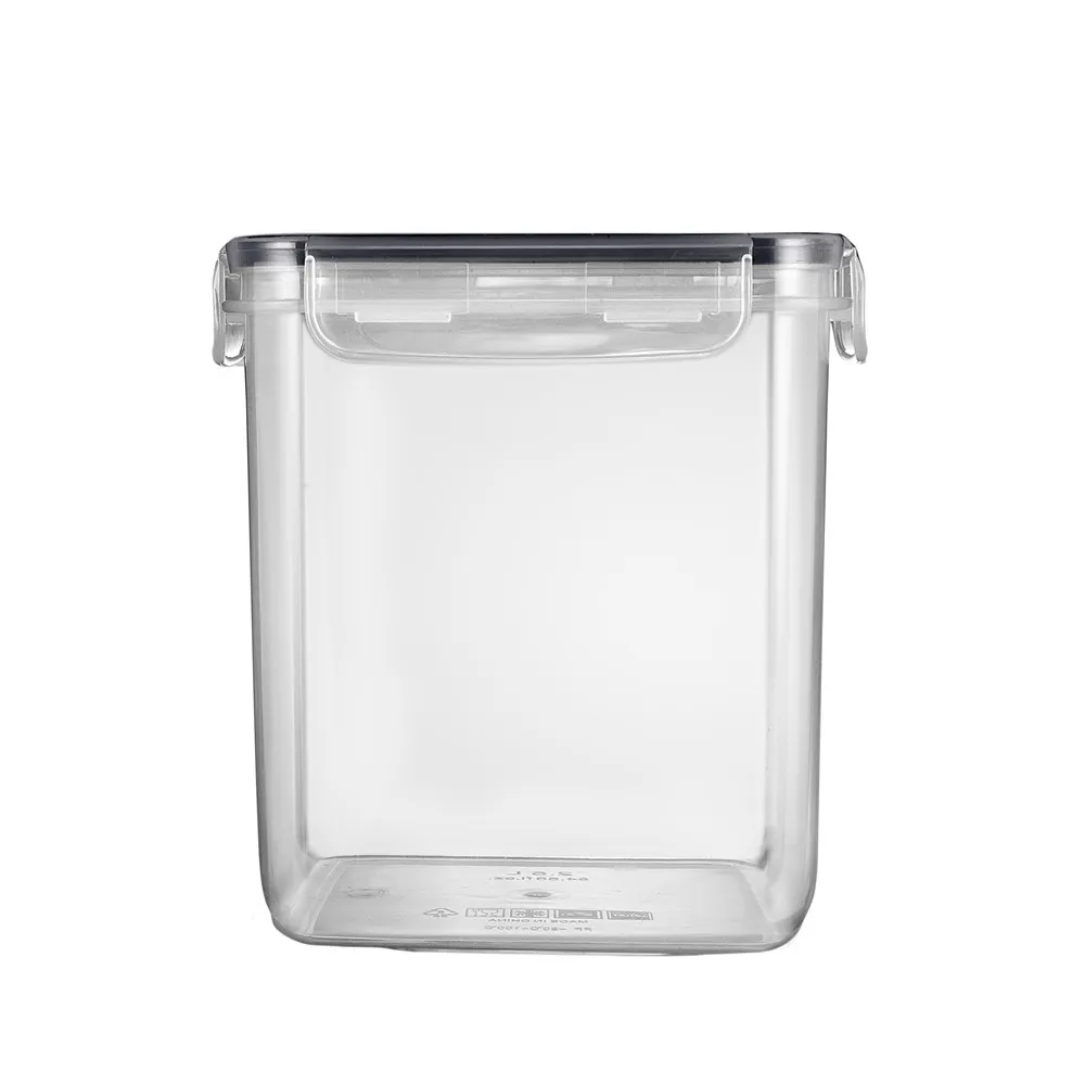 

Good Quality Customized 2.5L PP Airtight Plastic Dishwasher safe Food Storage Container Box With Lid